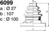 DEPA 6099 Bellow Set, drive shaft